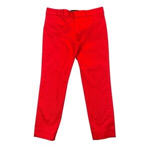 Banana‎ Republic Sloan Fit Ankle Pants Red Career Casual Size 2 Fits 28" Boho